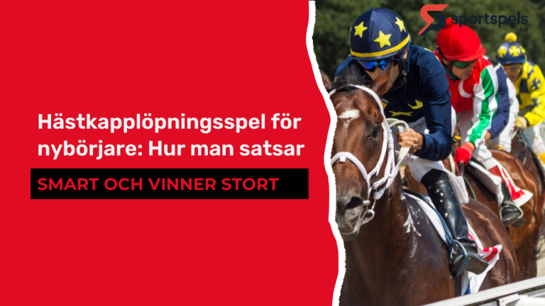 Hästkapplöpningsspel för nybörjare: Hur man satsar smart och vinner stort