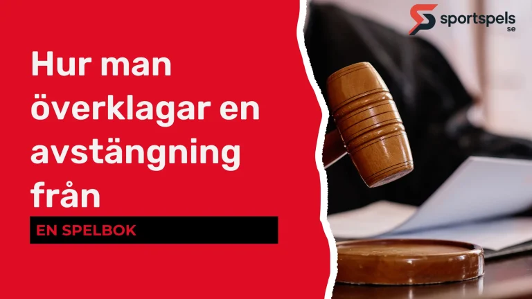 Hur man överklagar en avstängning från en spelbok