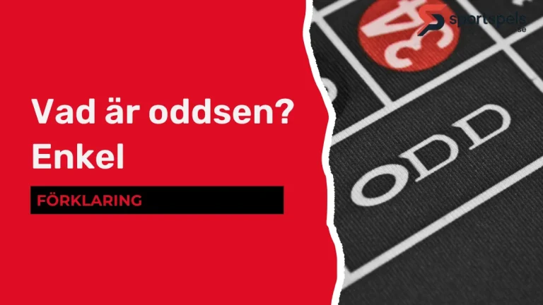 oddsen - Enkel förklaring