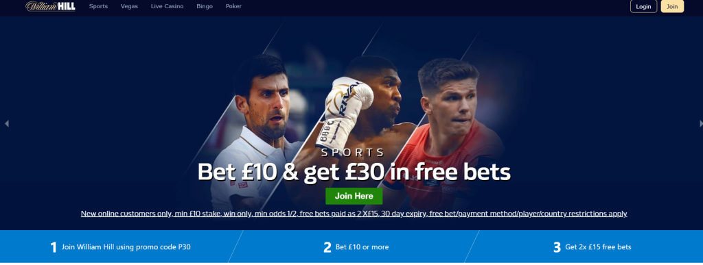 vadslagningssajter med livestreaming - William Hill