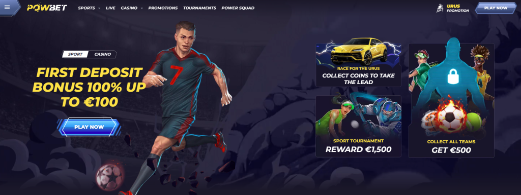 Toppspelsajter - PowBet