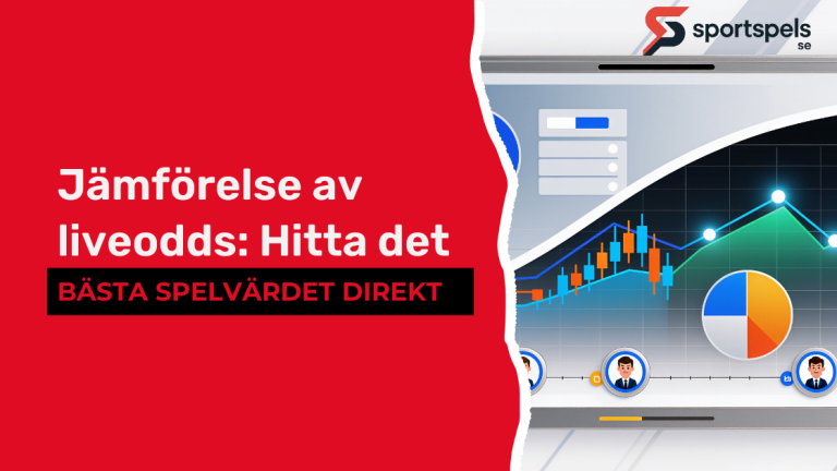 Jämförelse av liveodds: Hitta det bästa spelvärdet direkt