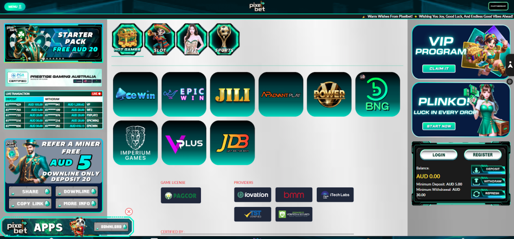 bettingsajter - Pixelsatsning