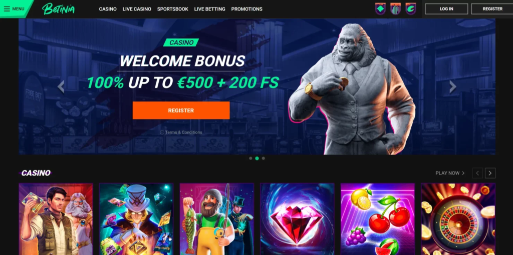 bettingsajter - Betinia