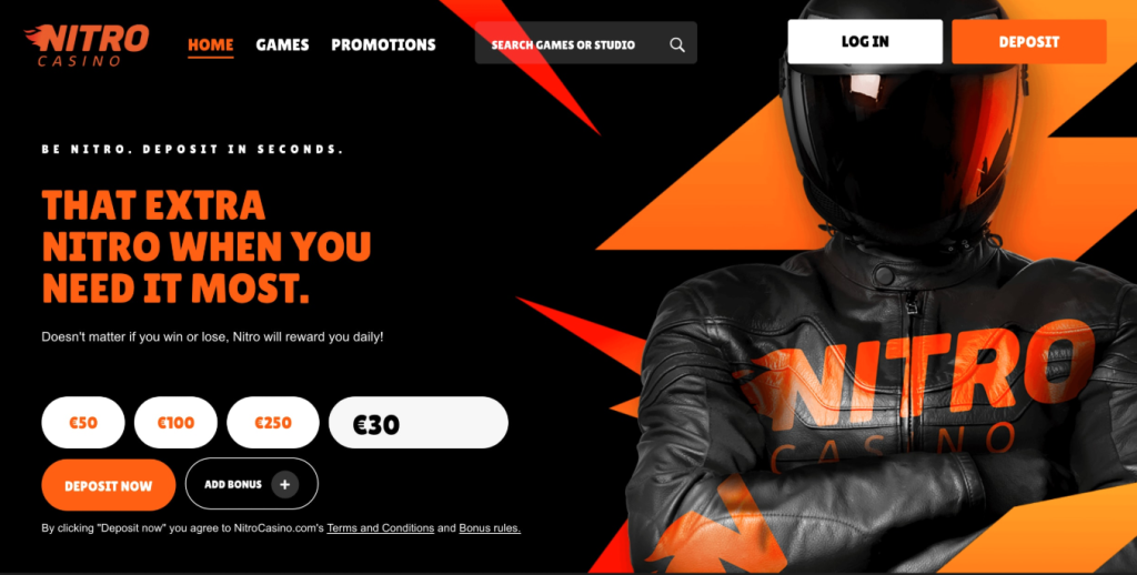 bettingsajter - NitroCasino