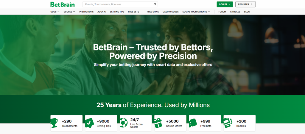 Bästa jämförelse av liveodds - BetBrain