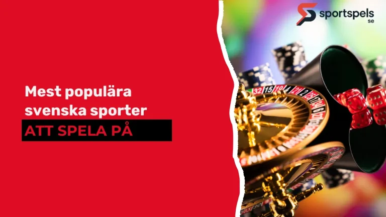 Mest populära svenska sporter att spela på år 2025