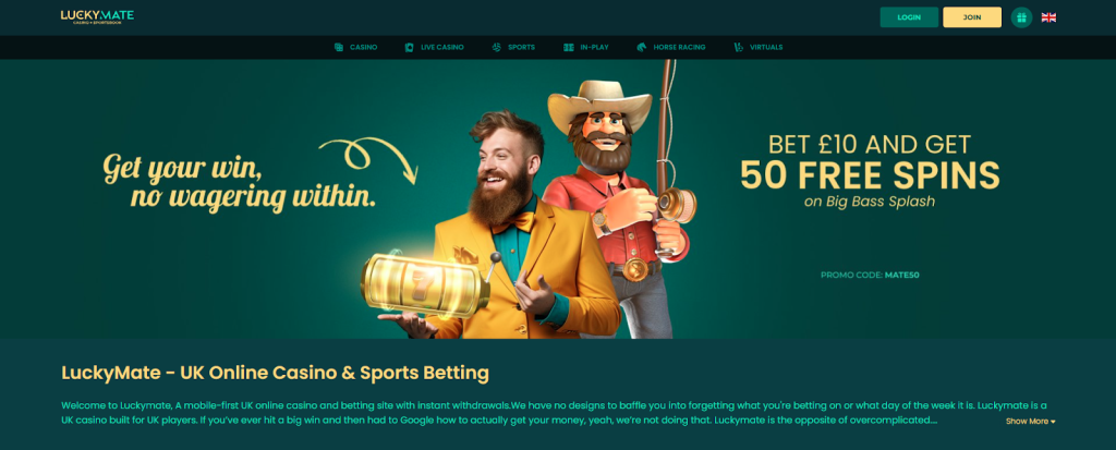 bettingsidor med höga odds - LuckyMate