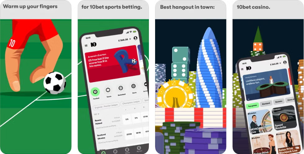 10Bet Sports-appen